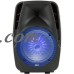 QFX PBX-810 8" Portable Karaoke Party Bluetooth Speaker (Bonus Microphone Included)   568892263